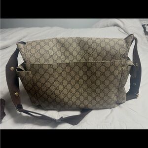 Gucci Beige Monogram Interior Bag
